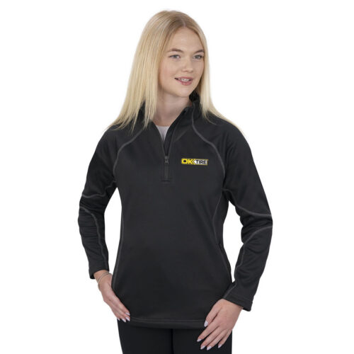 LADIES PRO 1/4 ZIP FLEECE